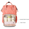 Water resistant baby diaper bag backpack changing bag travel bag nappy bag best diaper bags_ENZO