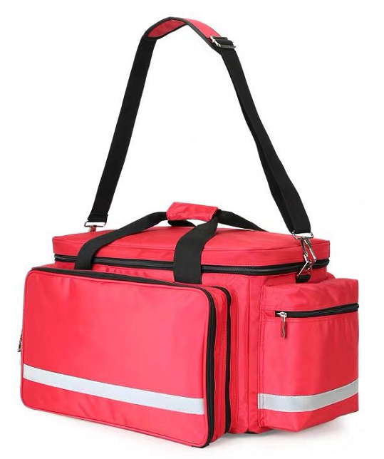 Emergency Fire Bag Printed Red Equipment & Documents Office School Grab Holdall 