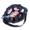 Stylish baby diaper bag with shoulder & stroller strap - 7 pockets - insulated zippered bottle bag_ENZO