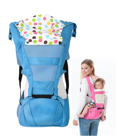 Breathable baby carrier sling with cotton hoody toddler kangaroo backpack carrier hipseat baby care Activity&Gear product 0-36M_ENZO