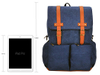  New Diaper Bag Backpack, Trendy Diaper Bags for Dads & Moms, Made with Quality Fabric & Zippers -Large, Navy Denim_ENZO
