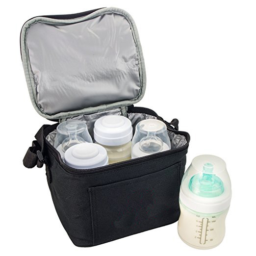 Milk baby bottle cooler bag for insulated breastmilk storage w/ Air tight design to lock in the cold & preserve important nutrients for your baby_ENZO