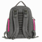 Sport Back Pack Diaper Bag, Grey/Pink_ENZO