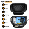 Ripstop Waterproof Gym Duffle Bag, Large Travel Weekender Duffel with Detachable Adjustable Shoulder Strap & Padded Hand Handle