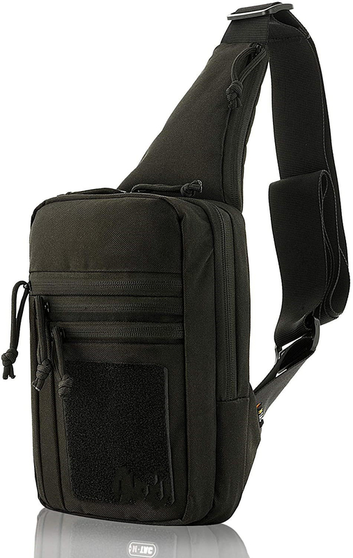 Tactical Concealed Carry Sling Bag, Quick Access Chest Pack for Handgun, Lightweight Concealment Crossbody Bag for Outdoor, Daily EDC & Shooting