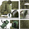 55L Laser Cut Tactical Backpack Full Set with 3L Hydration Bladder, Detachable Pouches & Waist Belt, Modular Military Backpack for Outdoor Camping, Hunting, Hiking & Emergency Gear