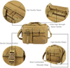 Tactical Laptop Messenger Bag, 15.6 Inch Military Briefcase, MOLLE Shoulder Computer Bag for Office, Shooting Range, Outdoor & Daily Carry