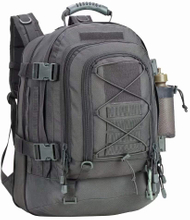 Expandable Tactical Backpack, Adjustable Capacity Military Backpack with Water Bottle Holder, Modular EDC Pack for Hiking, Camping, Hunting & Daily Outdoor Use
