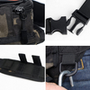 Camouflage Tactical Drop Leg Bag, Multi-Purpose Waterproof Thigh Pack with Adjustable Waist & Thigh Straps, MOLLE Utility Leg Pouch for Motorcycle, Hunting, Fishing Outdoor EDC
