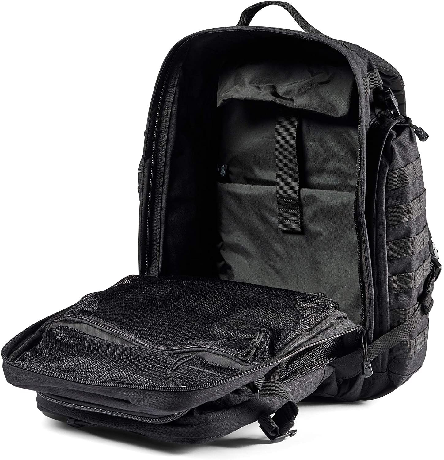 55L Rush72 2.0 Tactical Backpack, 1050D Water Resistant Nylon Military Rucksack with CCW Pocket & Laptop Sleeve for Outdoor Survival Hunting