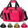 Pink Tactical Gun Range Bag, 6 Pistol Magazine Slots Padded Handgun Storage Duffle Bag for Shooting Range Transport