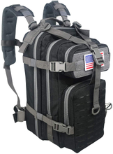 Compact Laser Cut MOLLE Tactical Backpack, Small Military Daypack, Lightweight EDC Assault Pack for Shooting, Hiking, Cycling & Daily Outdoor Carry