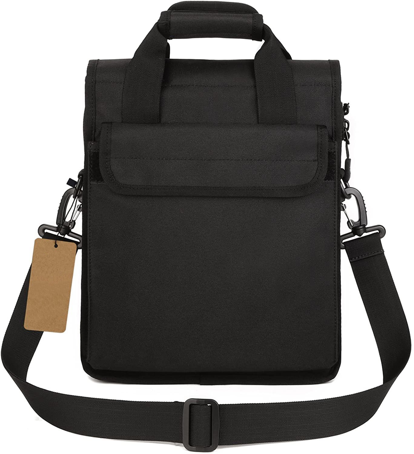 Tactical Crossbody Messenger Bag, Multi-Pocket Utility Handbag with Adjustable Strap, Water Resistant Oxford Shoulder Pack for Shooting Range Daily Work EDC Gear Storage
