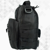 Mini Tactical Sling Bag, Compact MOLLE Crossbody Chest Pack Shoulder Bag for Motorcycle Riding EDC Hiking Cycling Daily Carry