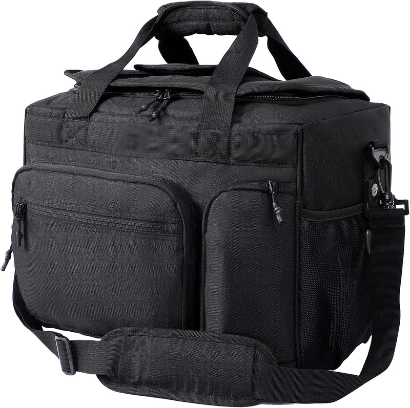 30L Large Capacity Insulated Cooler Bag, Leakproof PEVA Liner Portable Soft Cooler with Bottle Opener & Multi Pockets for Outdoor Camping Beach Picnic