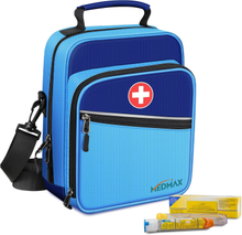 Insulated Insulin Cooler Travel Bag, Compact Diabetic Supply Organizer for Medicine, Insulin Pens and Glucose Meter