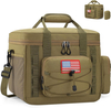 15L Tactical Insulated Cooler Bag, Long Lasting 16-24H Cold Retention Waterproof Soft Cooler Tote for Outdoor Fishing Camping Hunting