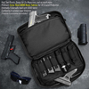 Tactical Pistol Range Bag, Multi-Purpose Shooting Gear Carry Bag with MOLLE Panel