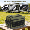 1000D Military Tactical Utility Bag, Laser Cut MOLLE Portable Multi-Compartment Organizer for Outdoor Medical Gear & Travel Essentials