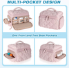 Insulated Medicine Cooler Bag, Portable Multi-Compartment Medication Organizer with Removable Dividers for Travel Insulin & Pill Storage
