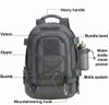 Expandable Tactical Backpack, Adjustable Capacity Military Backpack with Water Bottle Holder, Modular EDC Pack for Hiking, Camping, Hunting & Daily Outdoor Use