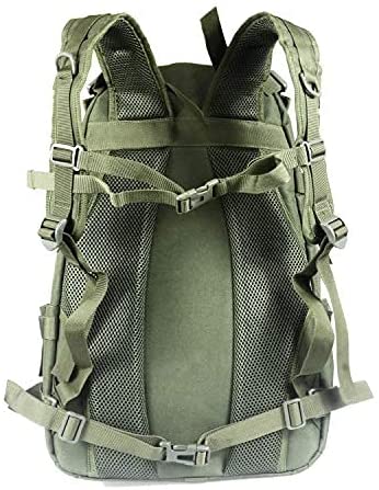 35L Military Tactical Backpack, Large Capacity MOLLE Rucksack, Water Resistant Daypack for Hiking, Camping, Hunting, Tactical Training & Outdoor Survival