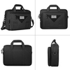 Tactical Laptop Messenger Bag Fits 15.6 Inch Notebook, Waterproof Polyester Molle Military Briefcase Multi Storage Pockets for Patrol Work Travel