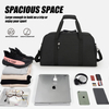 21 Inch Structured Gym & Travel Duffle Bag, Under Seat Carry On Duffel with Luggage Trolley Sleeve & Detachable Shoulder Strap