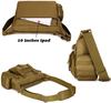 Tactical Messenger Bag, Military Crossbody Shoulder Pack, MOLLE EDC Satchel Bag for Travel, Work, Shooting Range & Outdoor Daily Carry