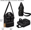 Tactical Crossbody Messenger Bag, Multi-Pocket Utility Handbag with Adjustable Strap, Water Resistant Oxford Shoulder Pack for Shooting Range Daily Work EDC Gear Storage