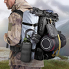 Modular Camouflage Tactical Backpack with Detachable Pouches, Water Resistant MOLLE Military Rucksack Kit with Water Bottle Holder for Hunting Camping Hiking Survival