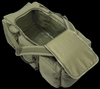 Large Tactical Duffle Range Bag, Heavy Duty Military Gear Bag with 8 External Zipper Pockets, Reinforced 2" Webbing Straps for Shooting Hunting Camping Travel Storage