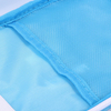Lightweight Blue First Aid Bag, Waterproof Portable Empty Emergency Medical Organizer with Stitched Medical Cross Logo