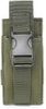 Tactical Single Mag Pouch, Universal MOLLE Magazine Holder with Quick Release Buckle, Durable Nylon Pistol Rifle Mag Carrier for Shooting, Hunting, Tactical Gear