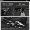 Camouflage Tactical Rifle Case, 38.2 Inch Water Resistant Long Gun Bag with Multiple Magazine Pouches, MOLLE Firearm Transport Bag for Shooting Range, Hunting & Outdoor