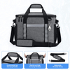 23L Large Insulated Cooler Bag, Lightweight Soft Cooler Holds 35 Cans with Reflective Strip & Built-in Bottle Opener for Outdoor Camping Fishing Beach Picnic