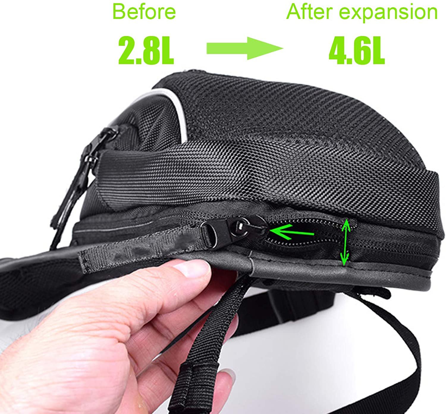 Tactical Thigh Holster Bag, Multi-Purpose Waterproof Leg Pack with Reflective Trim, Detachable Crossbody Strap EDC Waist Drop Leg Pouch for Motorcycle, Cycling, Hiking & Outdoor Sports