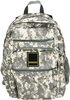 Digital Camo Tactical Daypack, Lightweight Camouflage Backpack with Hook-and-Loop Patch Panel, Multipurpose Casual Backpack for School, Hiking, Travel & Daily EDC