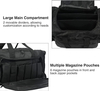 34L Large Tactical Duffle Bag, Water Resistant Heavy Duty Gym Duffel with Detachable Shoulder Strap