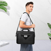 Tactical Laptop Messenger Bag Fits 15.6 Inch Notebook, Waterproof Polyester Molle Military Briefcase Multi Storage Pockets for Patrol Work Travel