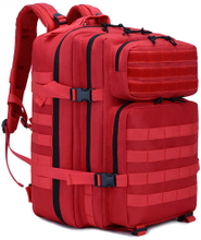 45L Large Tactical Backpack, 900D Waterproof Oxford Emergency Medical Backpack MOLLE Outdoor Rucksack for Camping Hiking First Aid Travel
