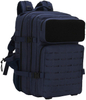 45L Waterproof Tactical Backpack, Large Capacity MOLLE Military Rucksack with Multi Compartments