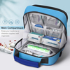 Insulated Insulin Cooler Travel Bag, Compact Diabetic Supply Organizer for Medicine, Insulin Pens and Glucose Meter