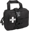 Compact Tactical MOLLE First Aid Pouch, Portable Empty Trauma Medical Bag for Outdoor Hunting Camping Survival