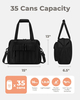 35-Can Insulated Cooler Tote Bag