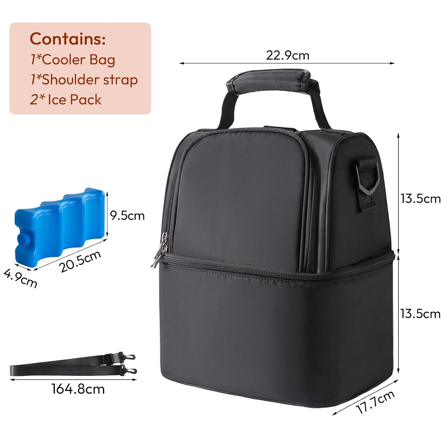 Multi-Function Breastmilk Cooler Bag