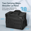 Custom Soft Cooler Bag 30 Cans Collapsible Cooler with Adjustable Shoulder Straps Insulated Cooler Bag