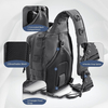 Military Tactical Sling Bag, 600D Oxford Molle EDC Crossbody Chest Backpack with Padded Strap for Hunting Hiking Fishing Daily Carry