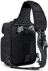 Tactical EDC Sling Bag Crossbody Chest Pack with MOLLE Webbing