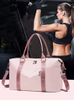 Lightweight Waterproof Gym Travel Duffle Bag, Airline Approved Carry On Bag with Separate Wet Pocket & Detachable Shoulder Strap